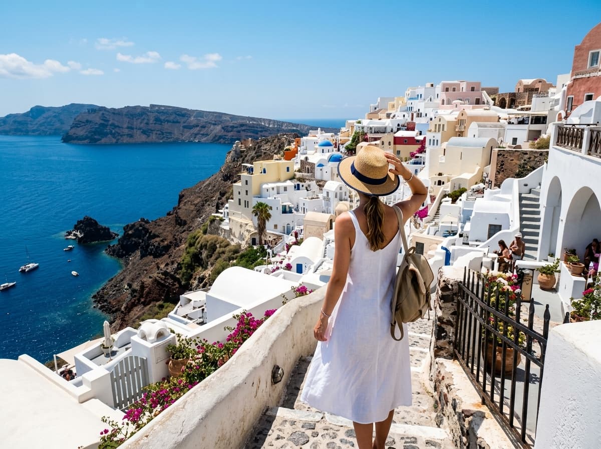 Santorini Island Serenity